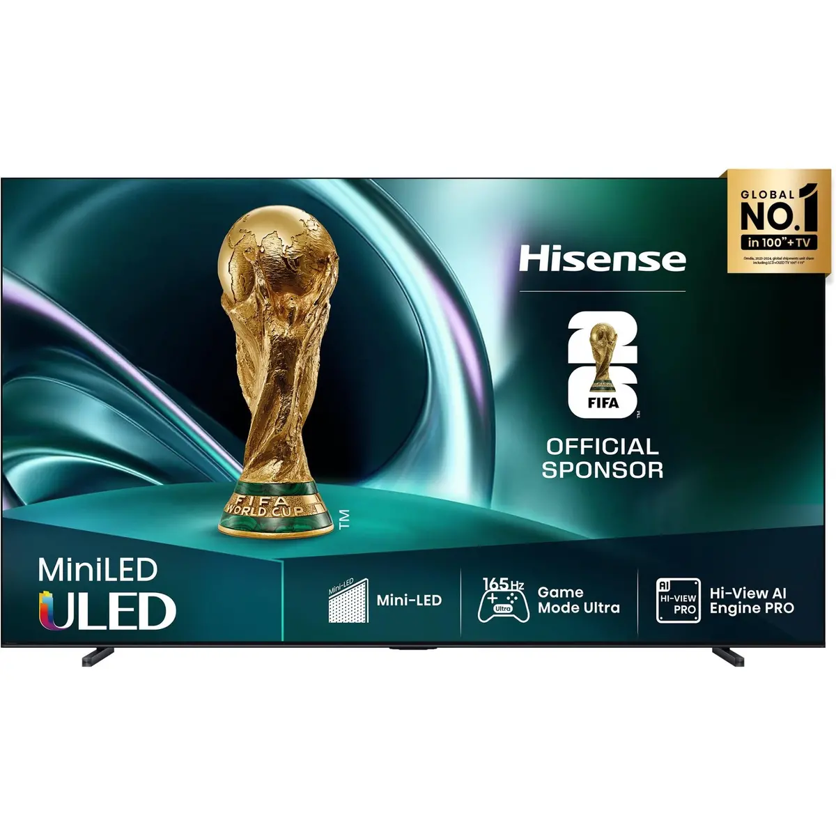 Hisense 100" U6qau Pro Uled Miniled 4K Smart Tv [2025] 1