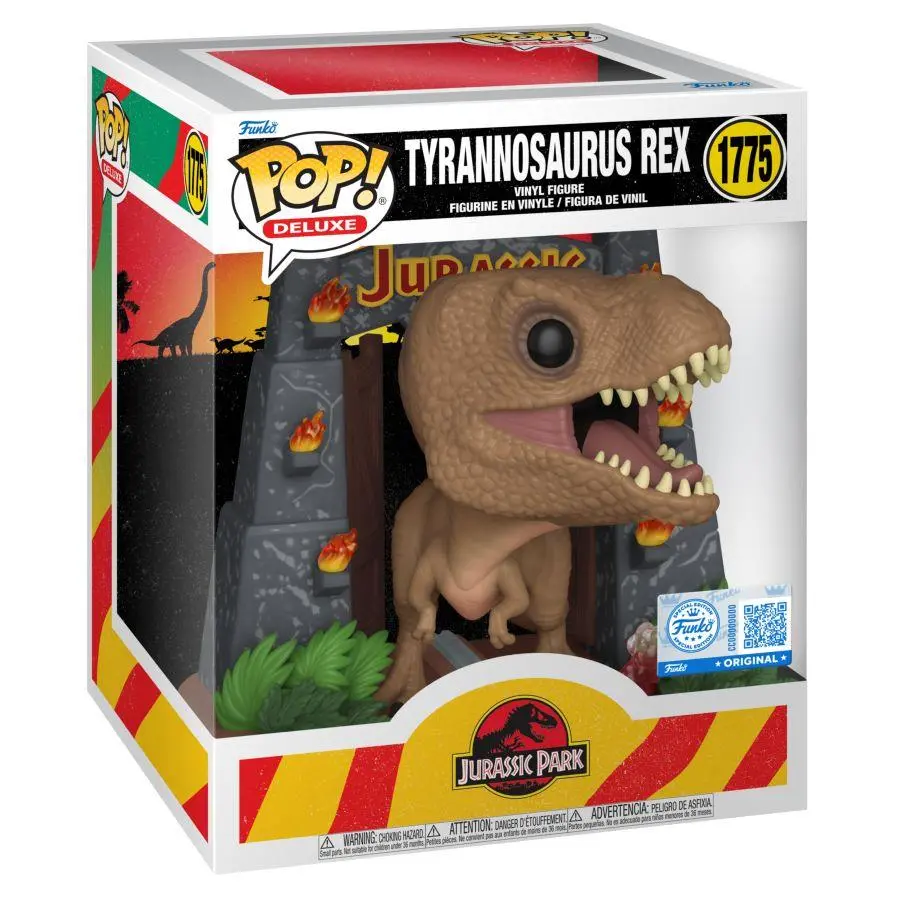 Jurassic Park - Tyrannosaurus Rex (With Gates) Pop! Deluxe 2
