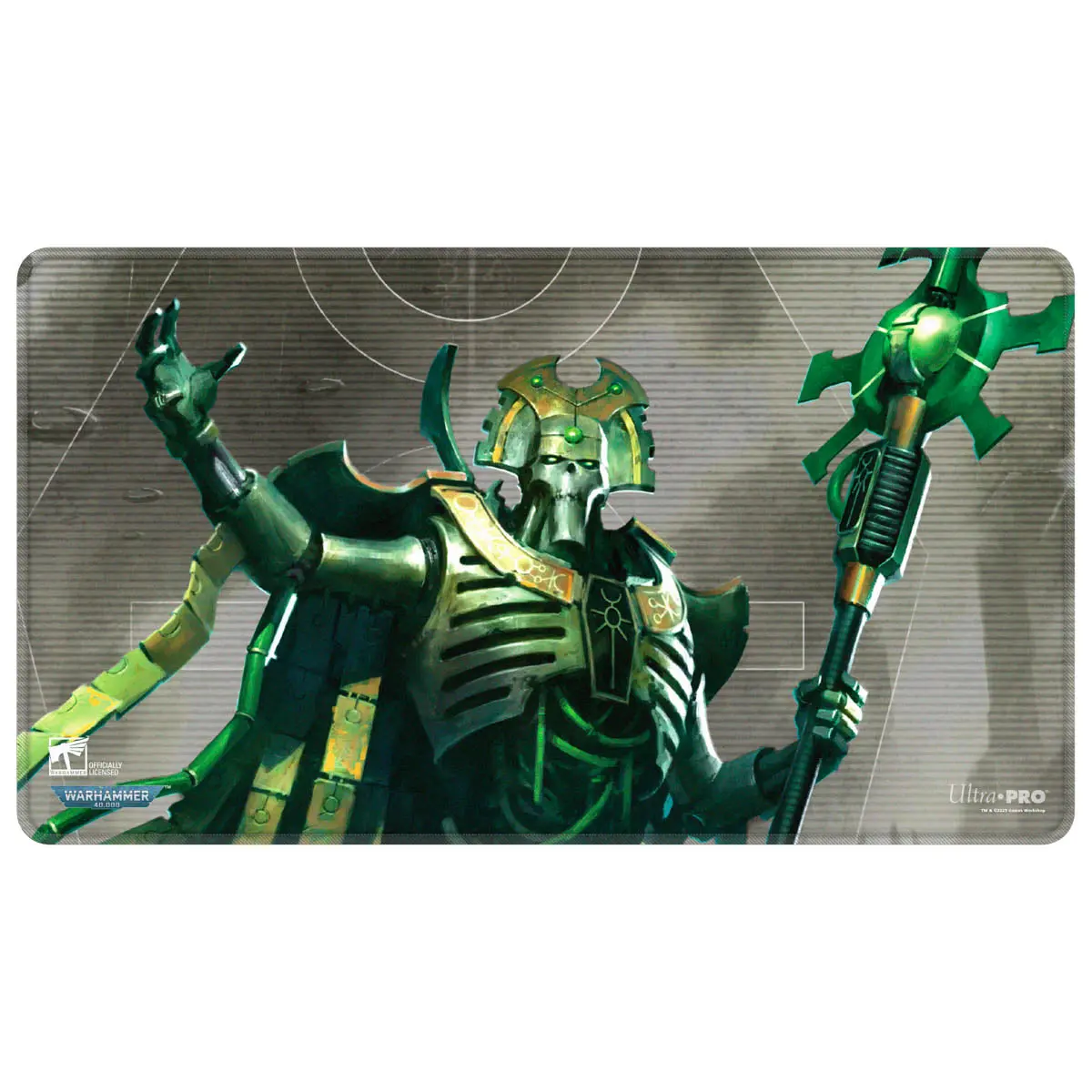 Ultra Pro: Up16566 Necron Codex Aligned Playmat Stitched For Warhammer 40K 1
