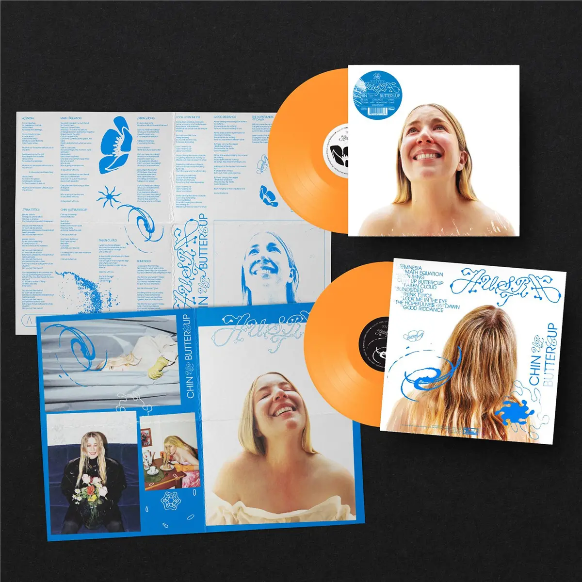 Chin Up Buttercup (Translucent Neon Orange Vinyl) 1