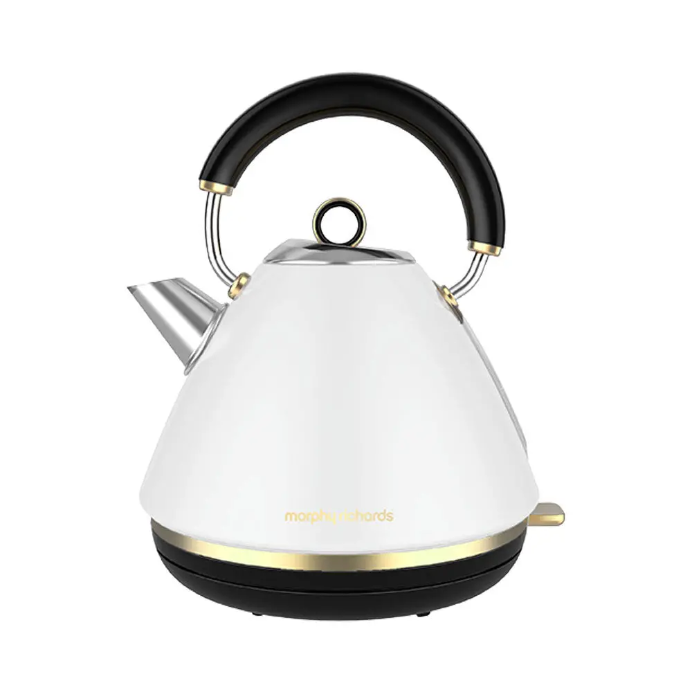 Morphy Richards Electric Ascend Traditional Pyramid Kettle (Soft Gold) 1