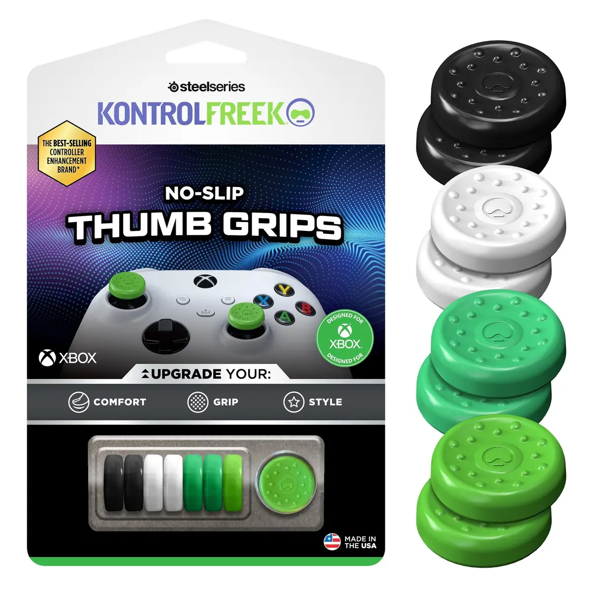Kontrolfreak No-Slip Thumbgrip 8-Pack For Xbox Series X/S 1