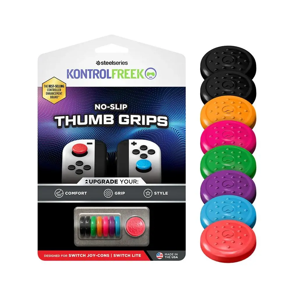 Kontrolfreak No-Slip Thumbgrip 8-Pack For Nintendo Switch 1