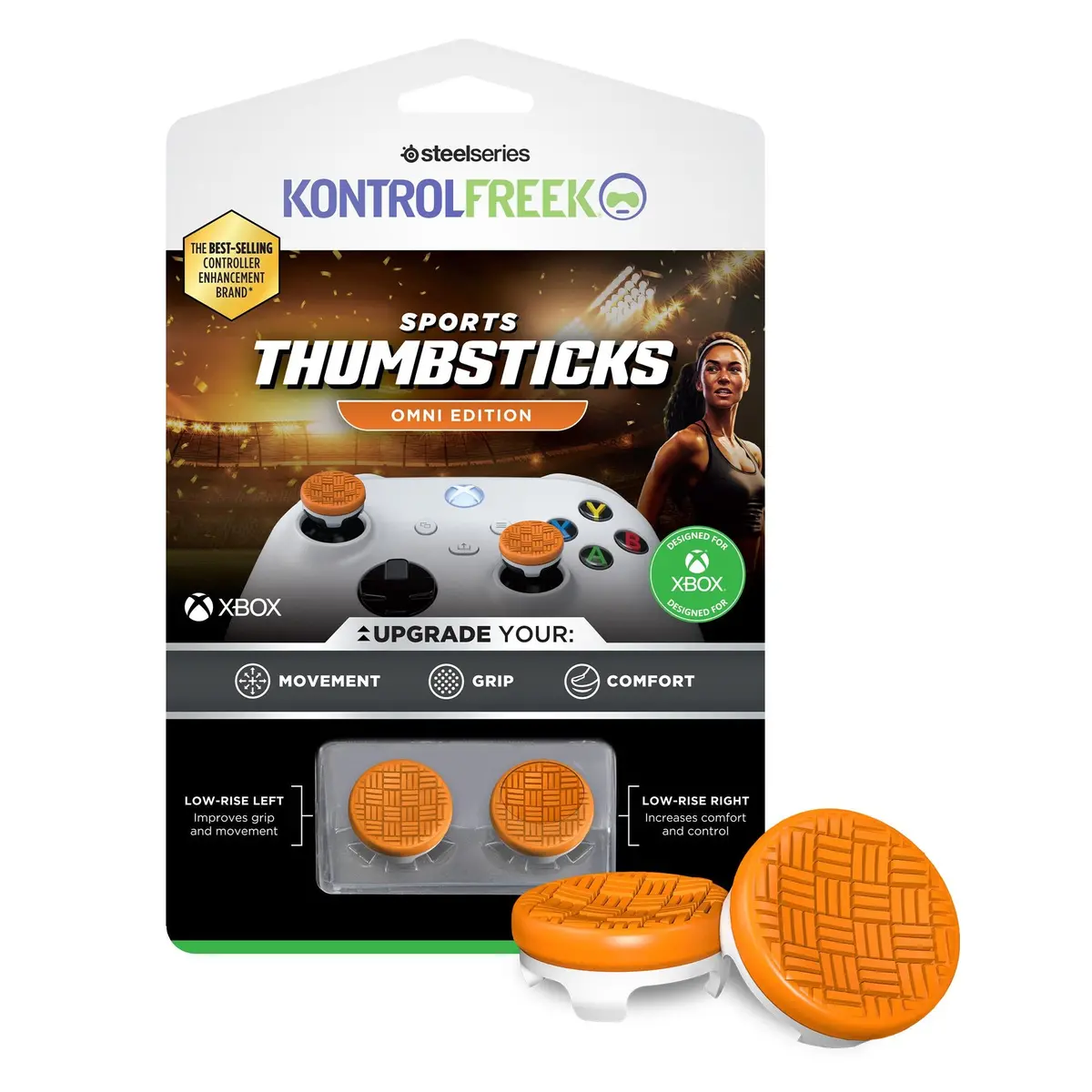 Kontrolfreak Sports Omni (Orange/White) For Xbox Series X/S 1
