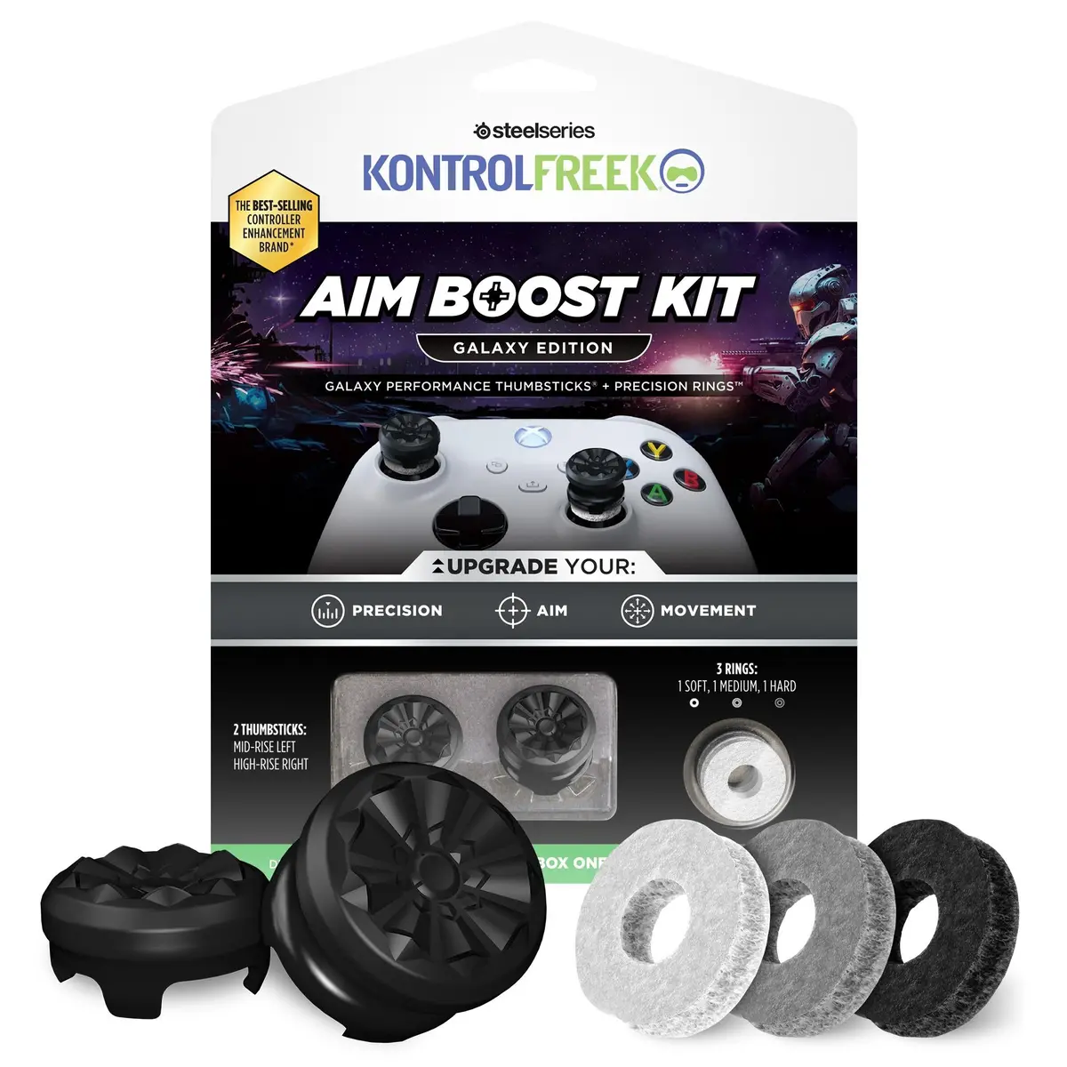Kontrolfreak Galaxy (Black) Aimboost For Xbox Series X/S 1