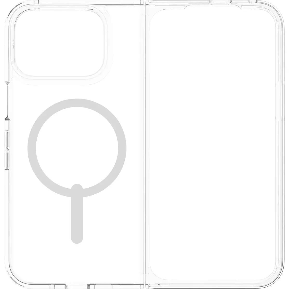 Zagg Bridgetown Snap Magnetic Case For Google Pixel 10 Pro Fold (Clear) 2