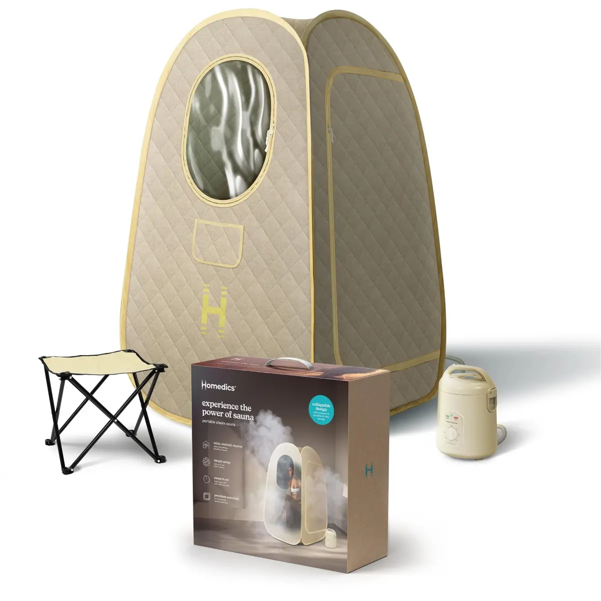 Homedics Portable Steam Sauna 2
