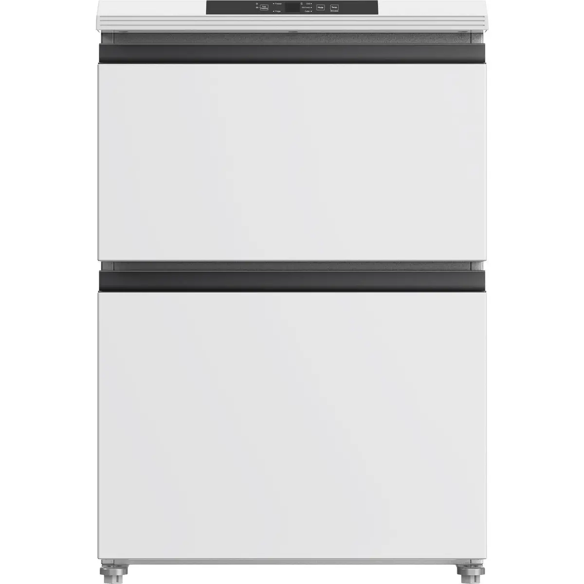 Chiq Csh145nw 145L Frost Free Hybrid Fridge/Freezer (White) 1
