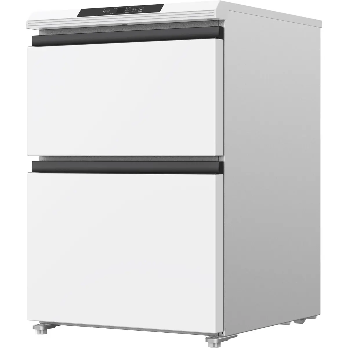 Chiq Csh145nw 145L Frost Free Hybrid Fridge/Freezer (White) 2