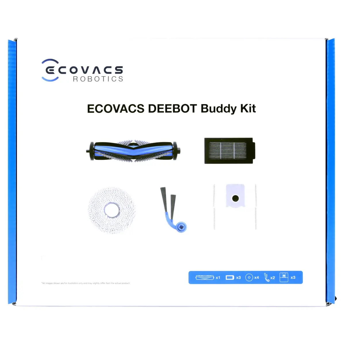 Ecovacs Deluxe Anti-Bacterial Buddy Kit For Deebot N50 Omni 1