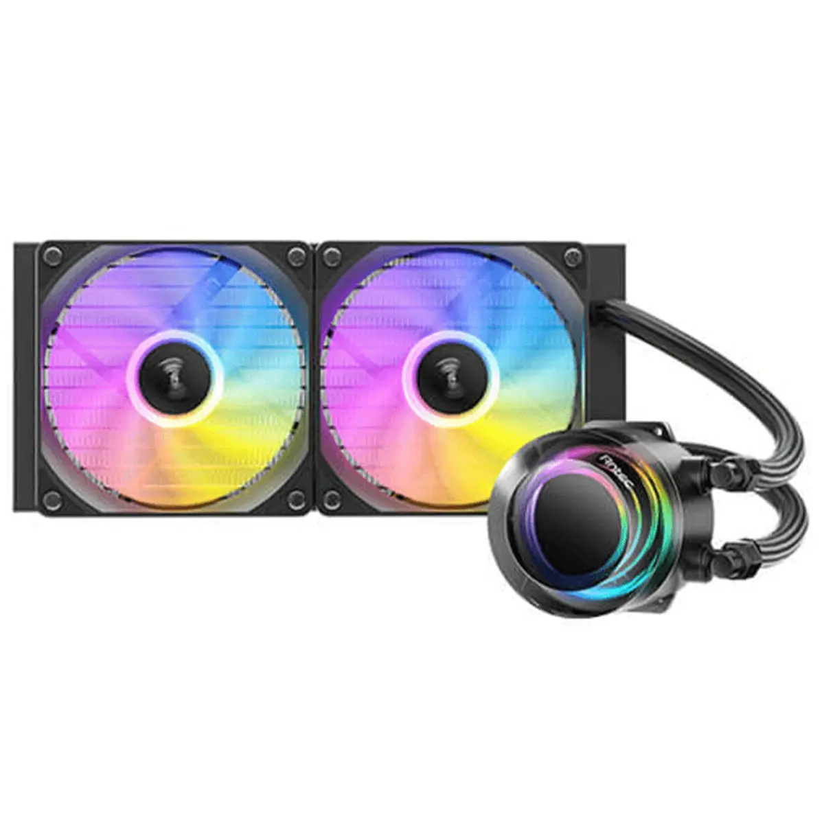 Antec Vortex Lum 240Mm Argb Aio Liquid Cpu Cooler - Black 1