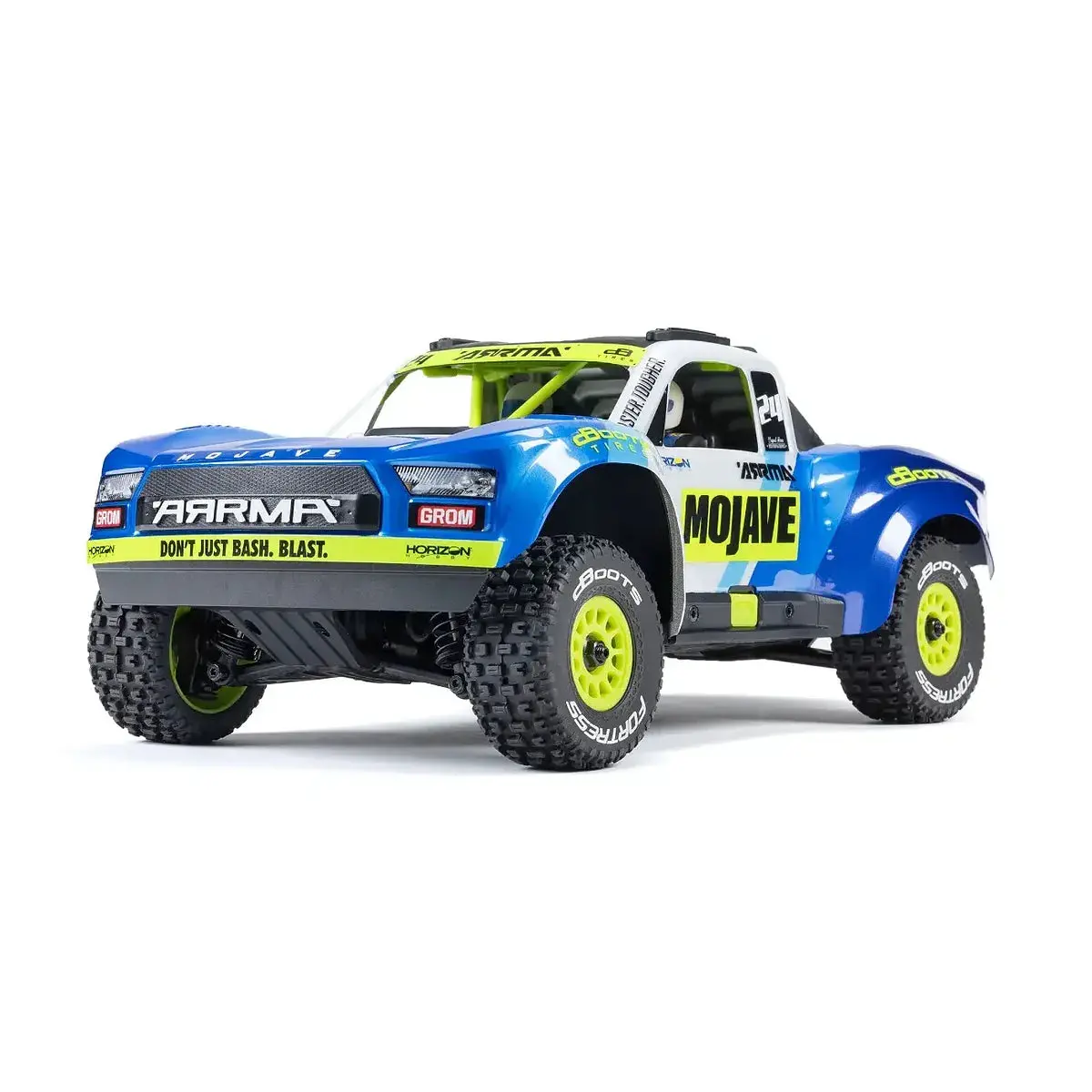 Arrma Mojave Grom Mega 380 1/16 4Wd Rc Truck (Blue/White) 1