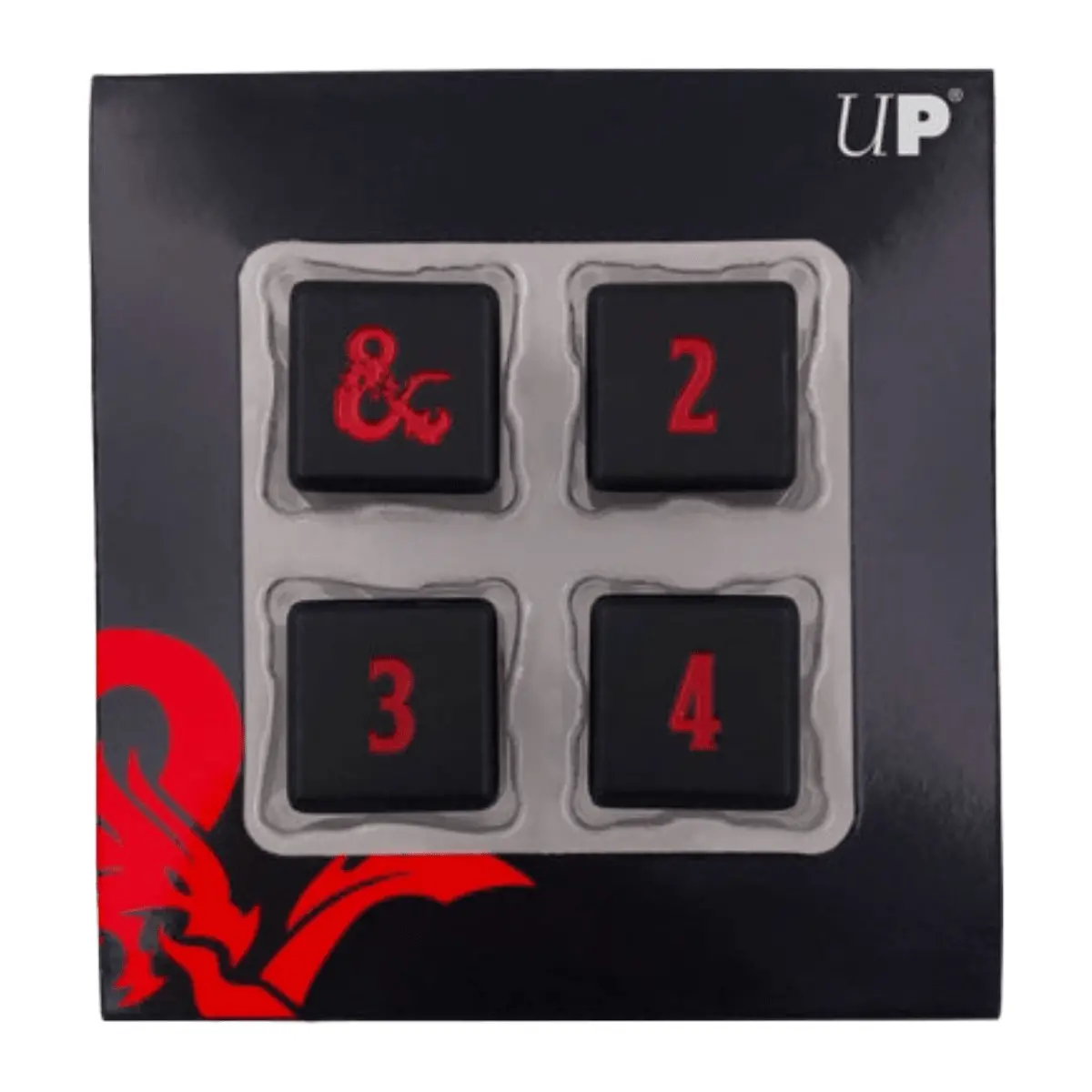 Ultra Pro: Up18613 Heavy Metal D6 X4 Dice Set For Dungeons & Dragons 1