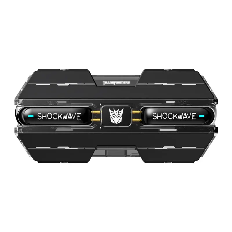 Transformers Tf-T01 True Wireless Bluetooth Earbuds (Shock Wave Black) 2