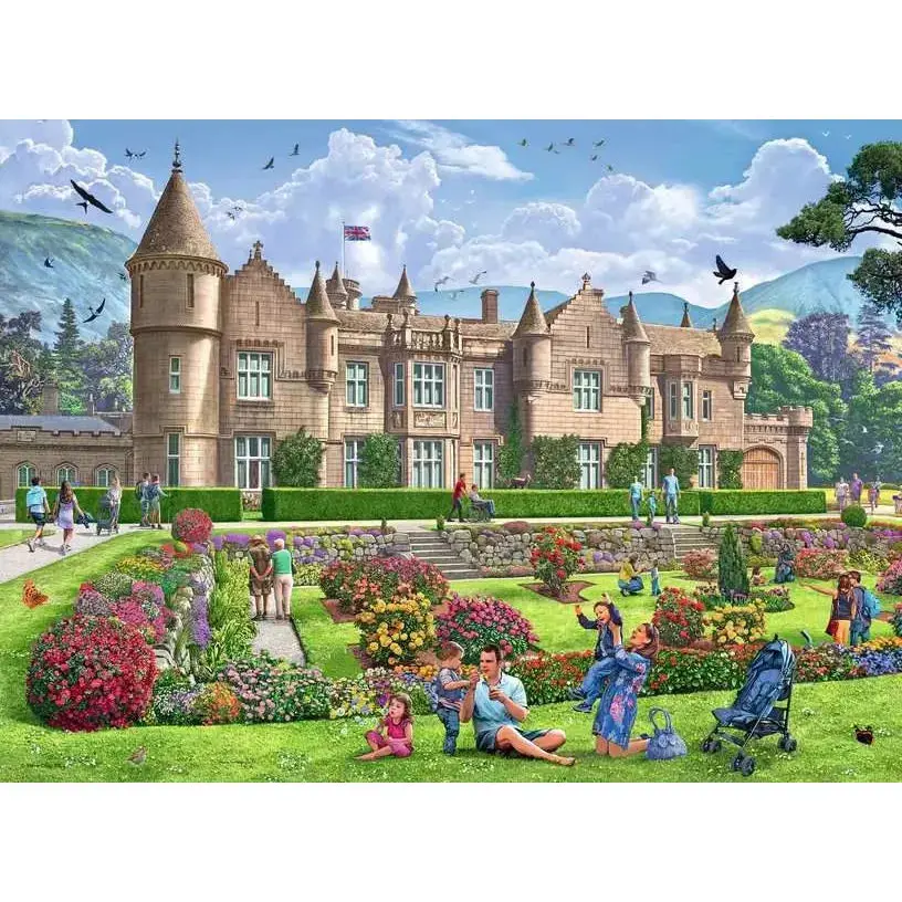 Ravensburger 4X500pc Happy Days No. 5 Royal Residences Puzzle 2