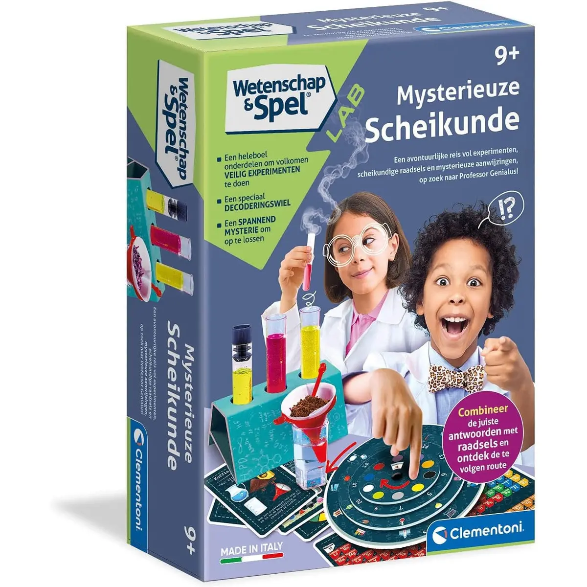 Clementoni Science & Play Mystery Chemistry Toy 1
