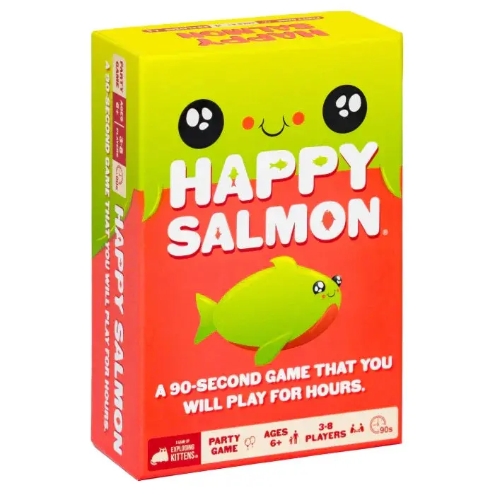 Exploding Kittens Happy Salmon Party Game 1