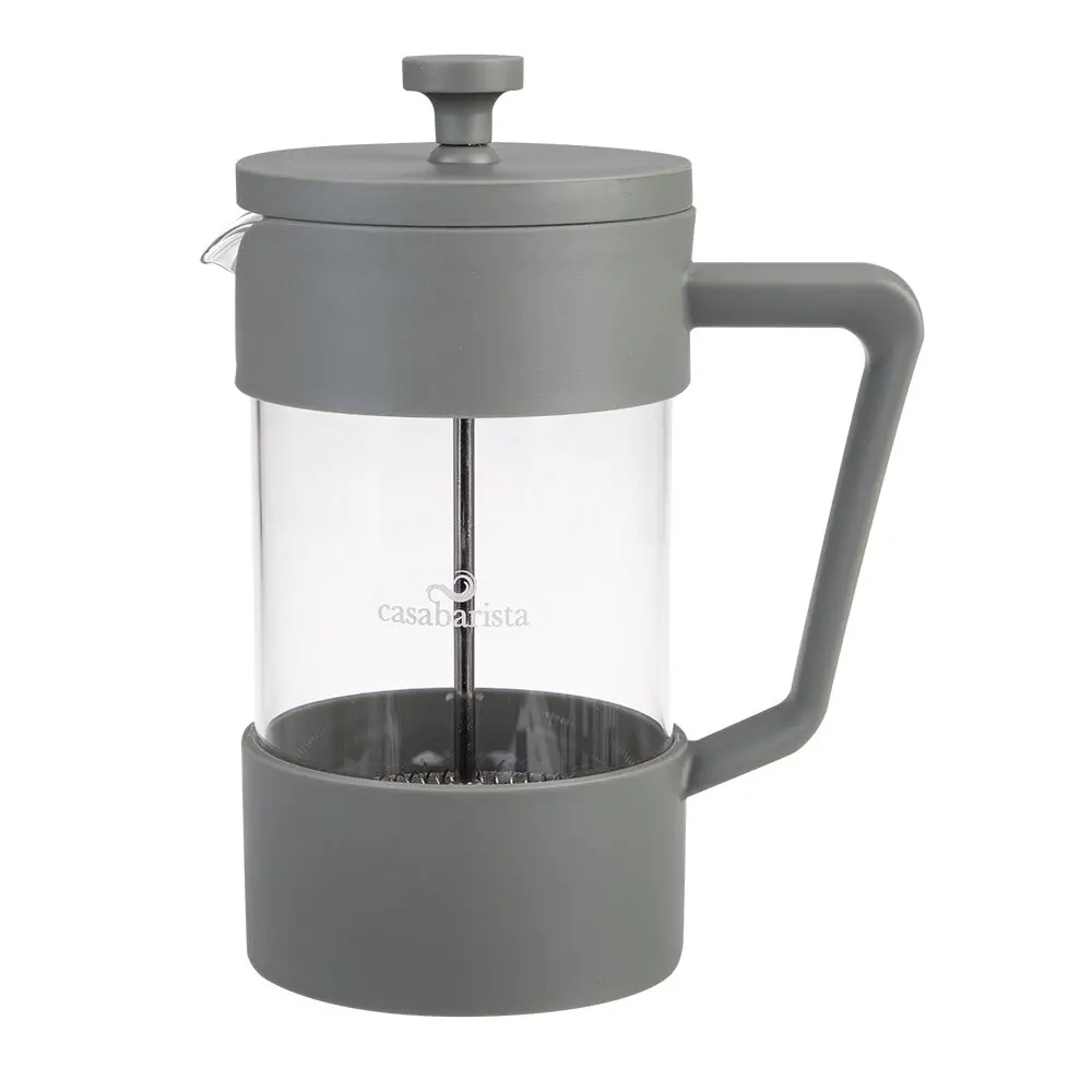 Casabarista Oslo Accent Stainless Steel Coffee Plunger 5 Cup 600Ml Eucalypt 1