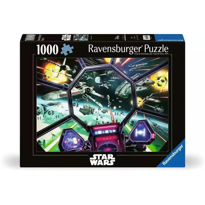 Ravensburger 1000Pc Star Wars:Tie Fighter Cockpit Puzzle 1