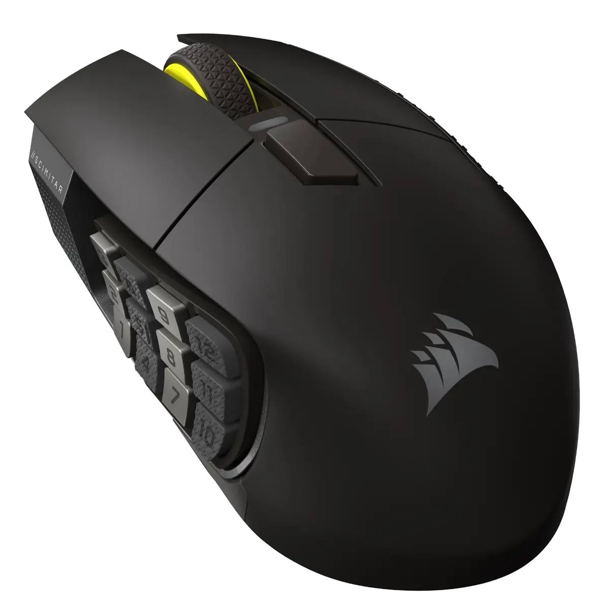 Corsair Scimitar Elite Wireless Se Mmo Gaming Mouse (Gun Metal) 1
