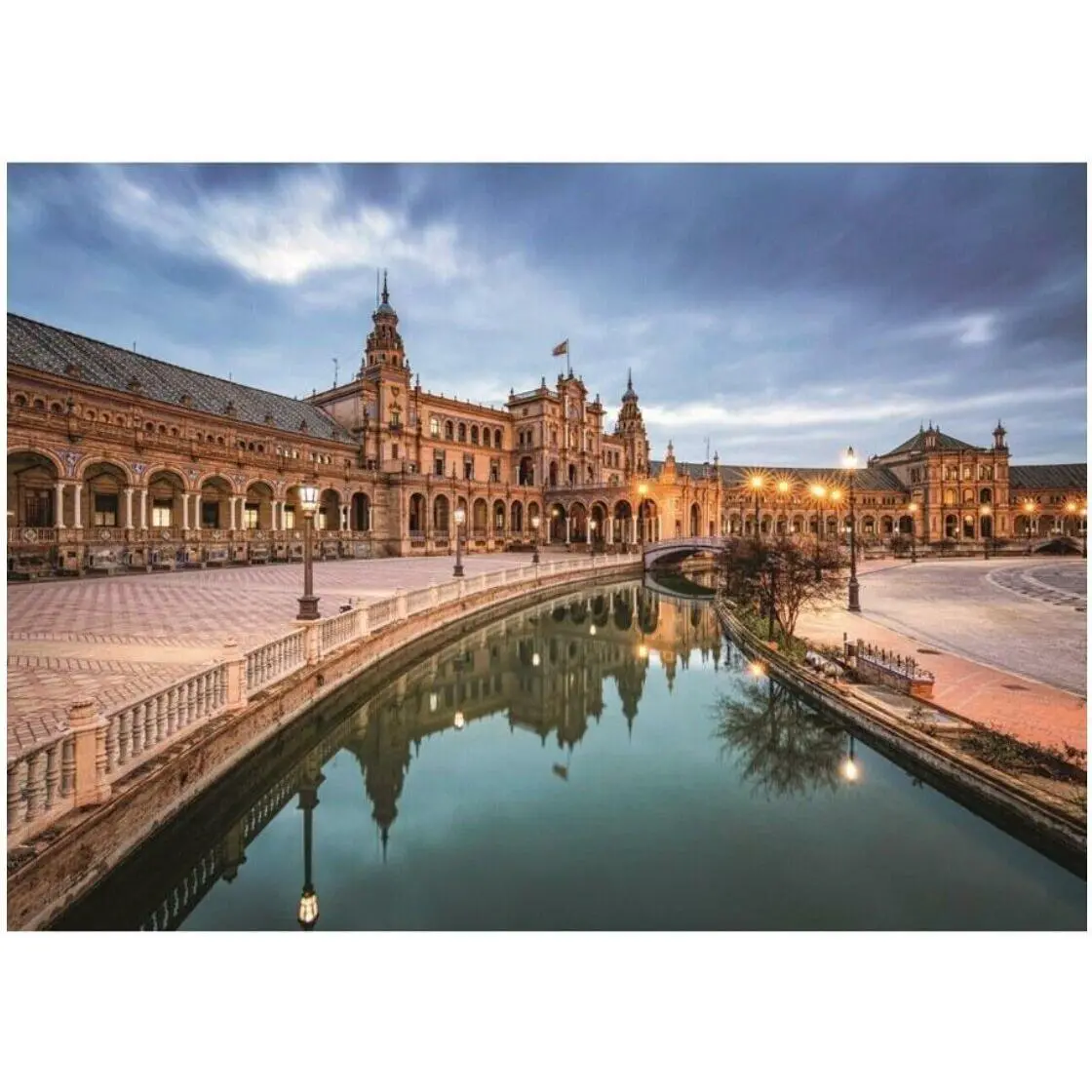 Ravensburger 1000Pc Piazza Di Spagna Seville Puzzle 2
