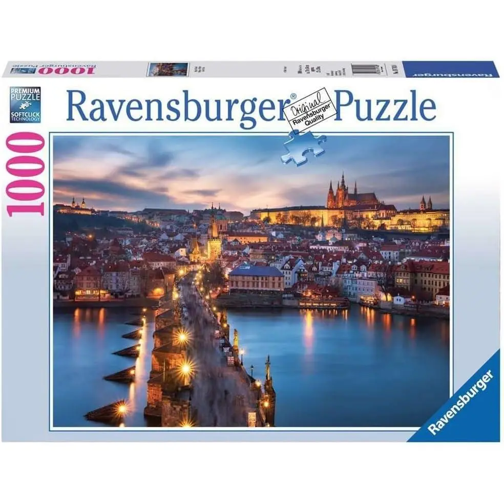 Ravensburger Prague At Night Puzzle 1000Pc 1