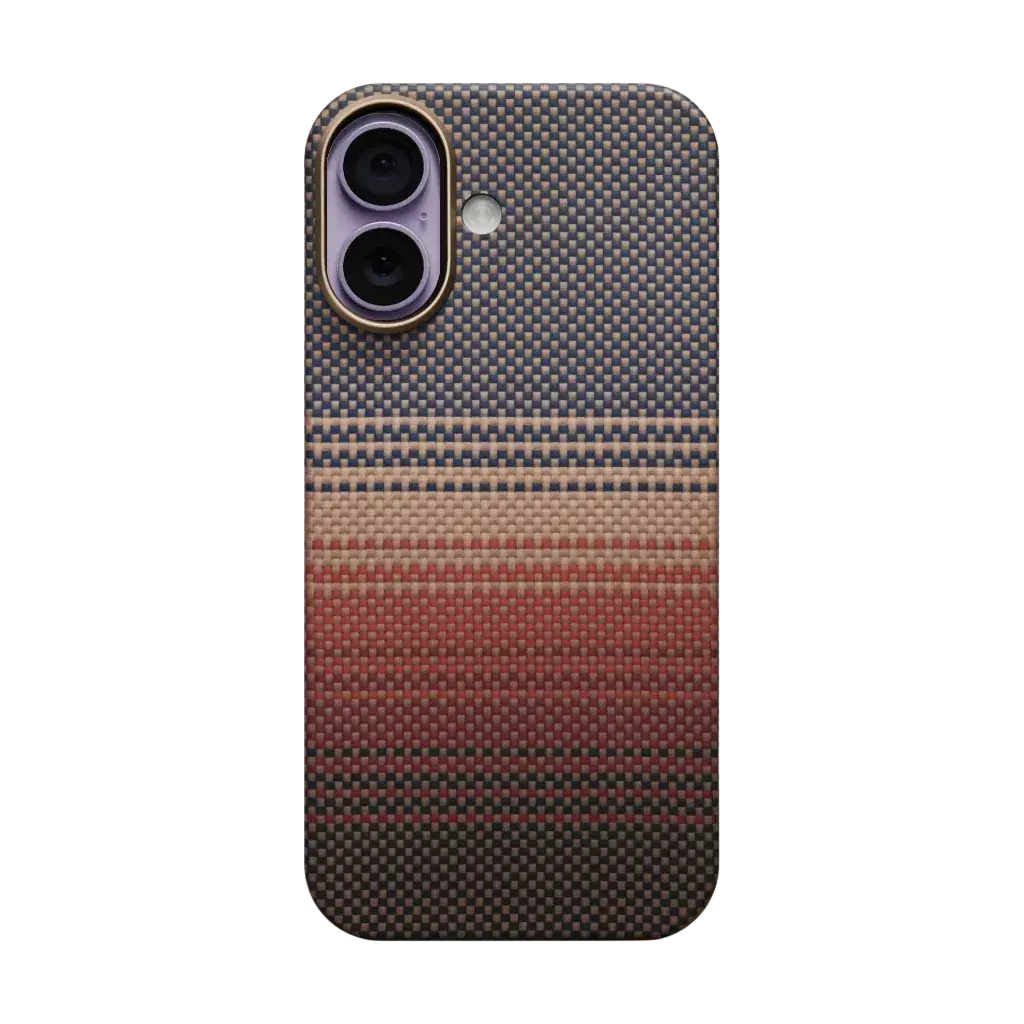 Pitaka Aramid Fibre Ultra-Slim Case For Iphone 17 Sunset 1