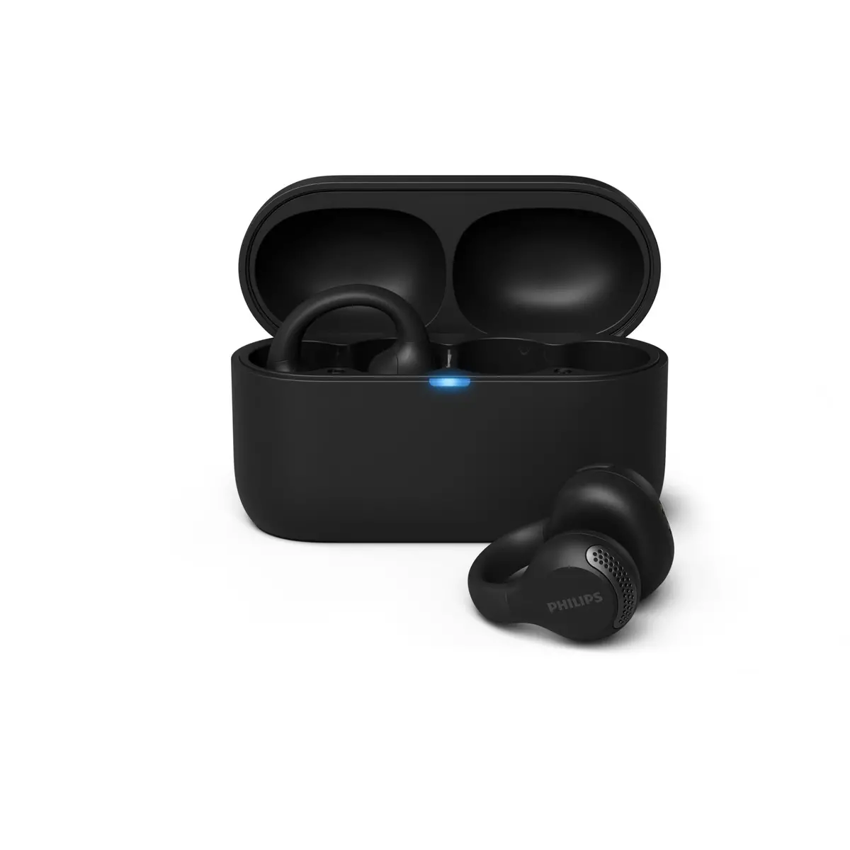 Philips Taq2000 True Wireless Open-Ear Headphones (Black) 2