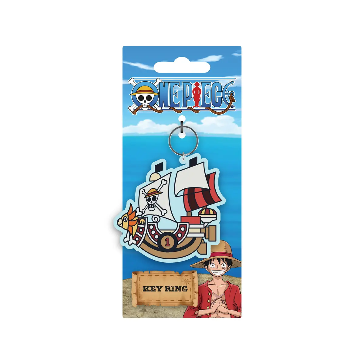 One Piece - Boat Pvc Keyring 1