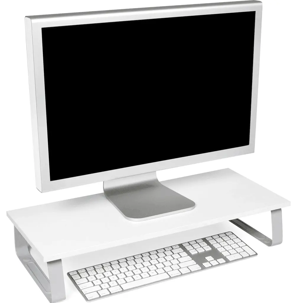 Kensington Extra Wide Monitor Stand Large White 1