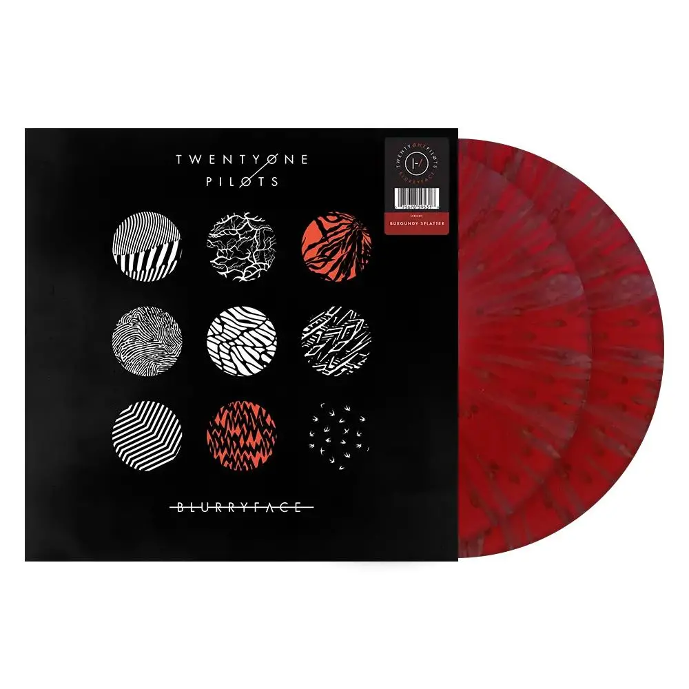 Blurryface (Burgundy Splatter Vinyl) 1