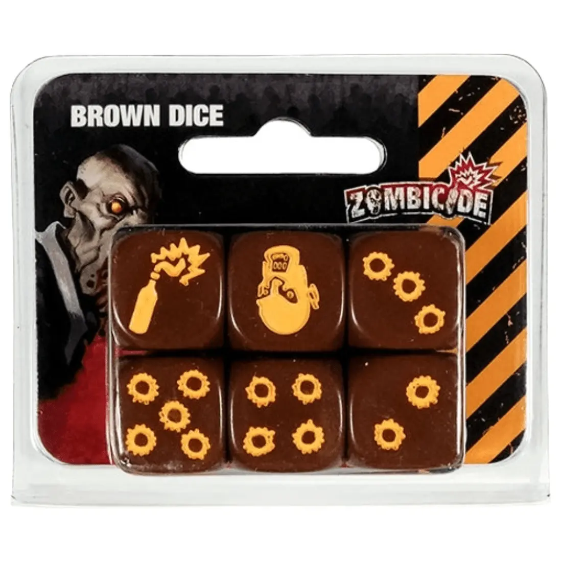 Cmon Zombicide: Brown Dice Board Game 1