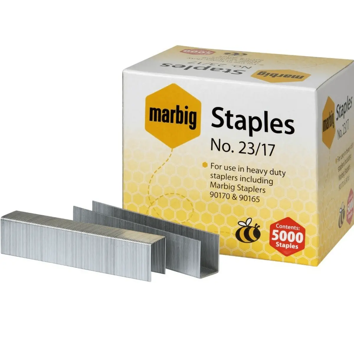 Marbig Staples Heavy Duty 23/17 Box 5000 1