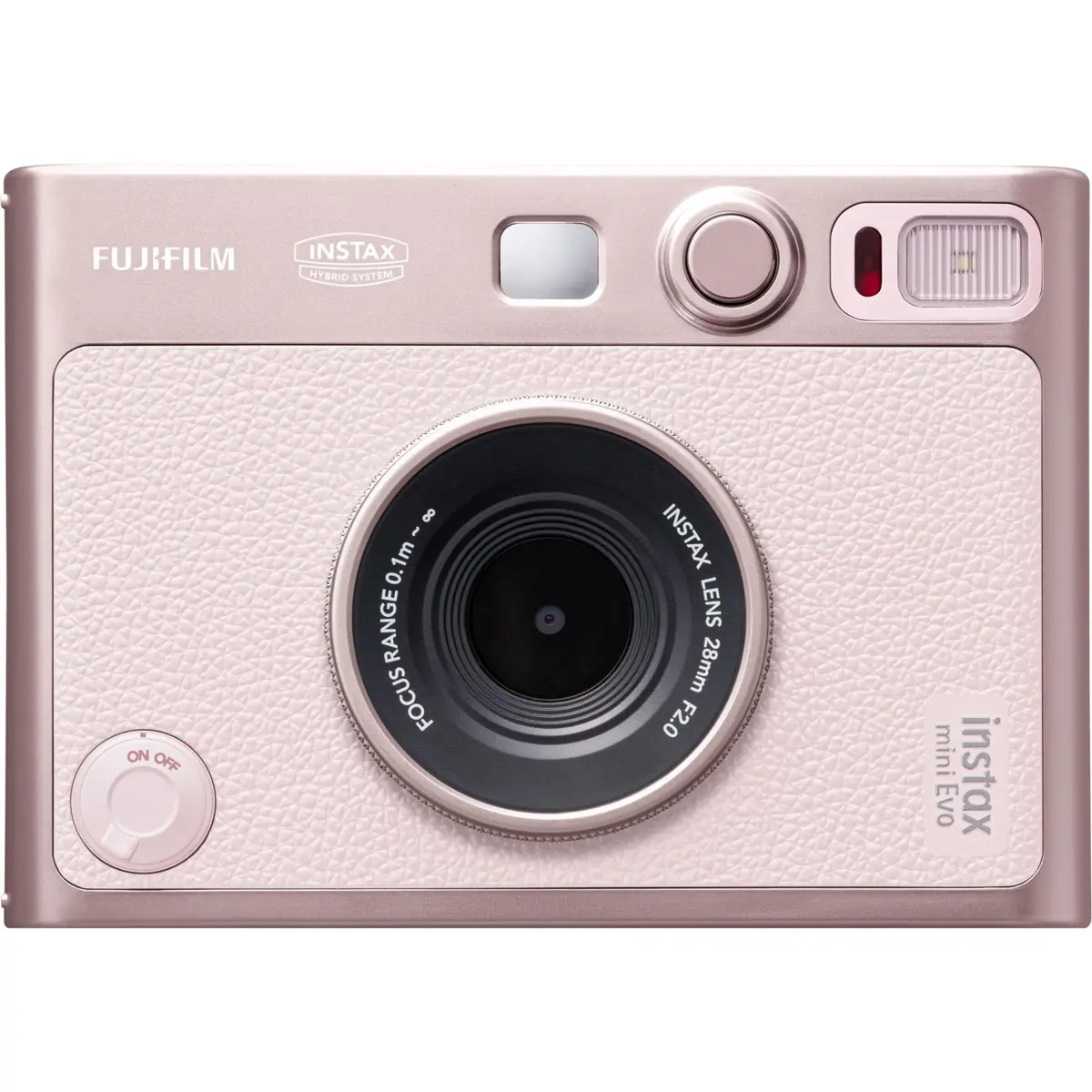 Instax Mini Evo Instant Camera (Gentle Rose) 1