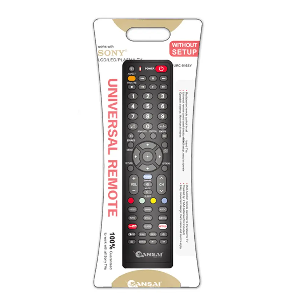 Sansai Universal Replacement Remote For Sony Tv 2