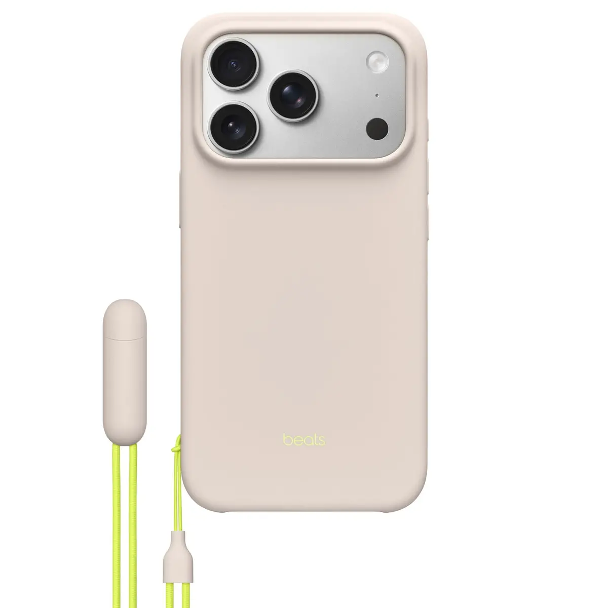 Beats Iphone 17 Pro Kickstand Case With Magsafe & Camera Control (Lime Stone) 1