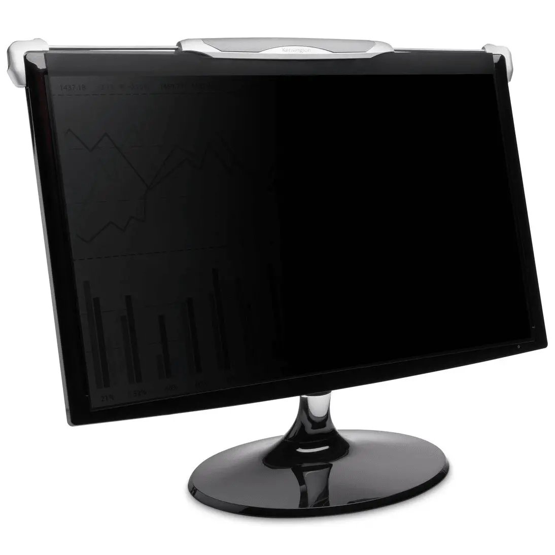 Kensington Snap2 Privacy Screen Monitor 25 - 27" 16:9 / 16:10 (Black) 1