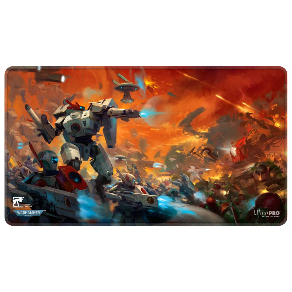 Ultra Pro: Up16559 T'au Empire Codex Aligned Playmat Stitched For Warhammer 40K 1