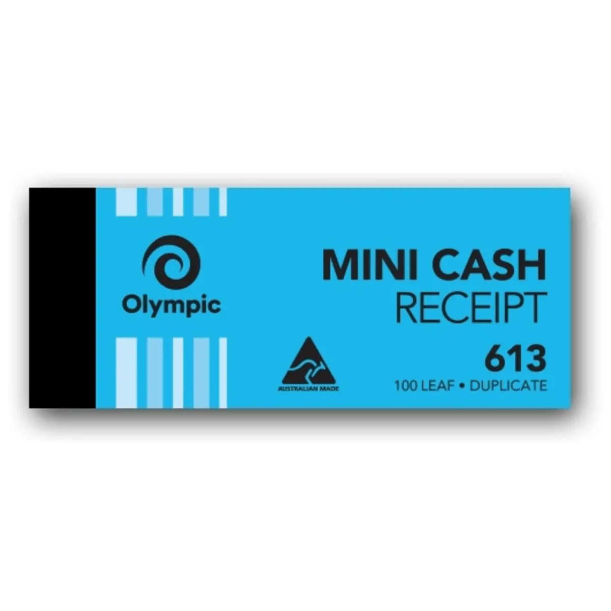 Olympic 613 Cash Receipt Book Mini Carbon Duplicate 100 Leaf Pack 20 2