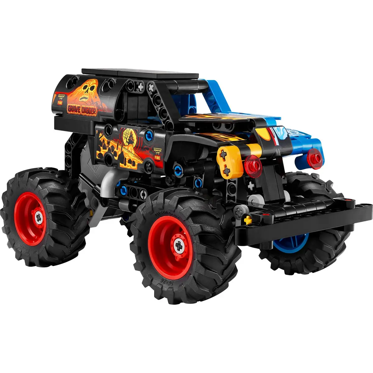 Lego 42219 Monster Jam Grave Digger Fire And Ice - Technic 2