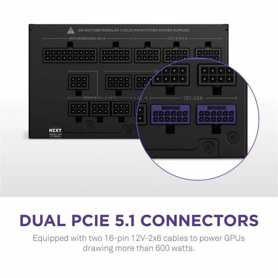 Nzxt Pa-5P1bb-Au Atx 3.1 Power Supply 2