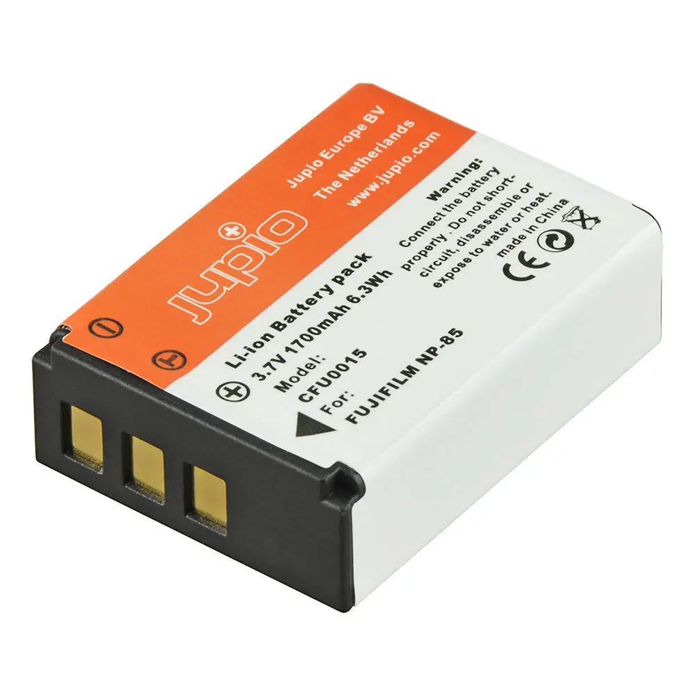 Jupio Li-Ion 3.7V 1700Mah Battery For Fuji Np-85 Camera 1
