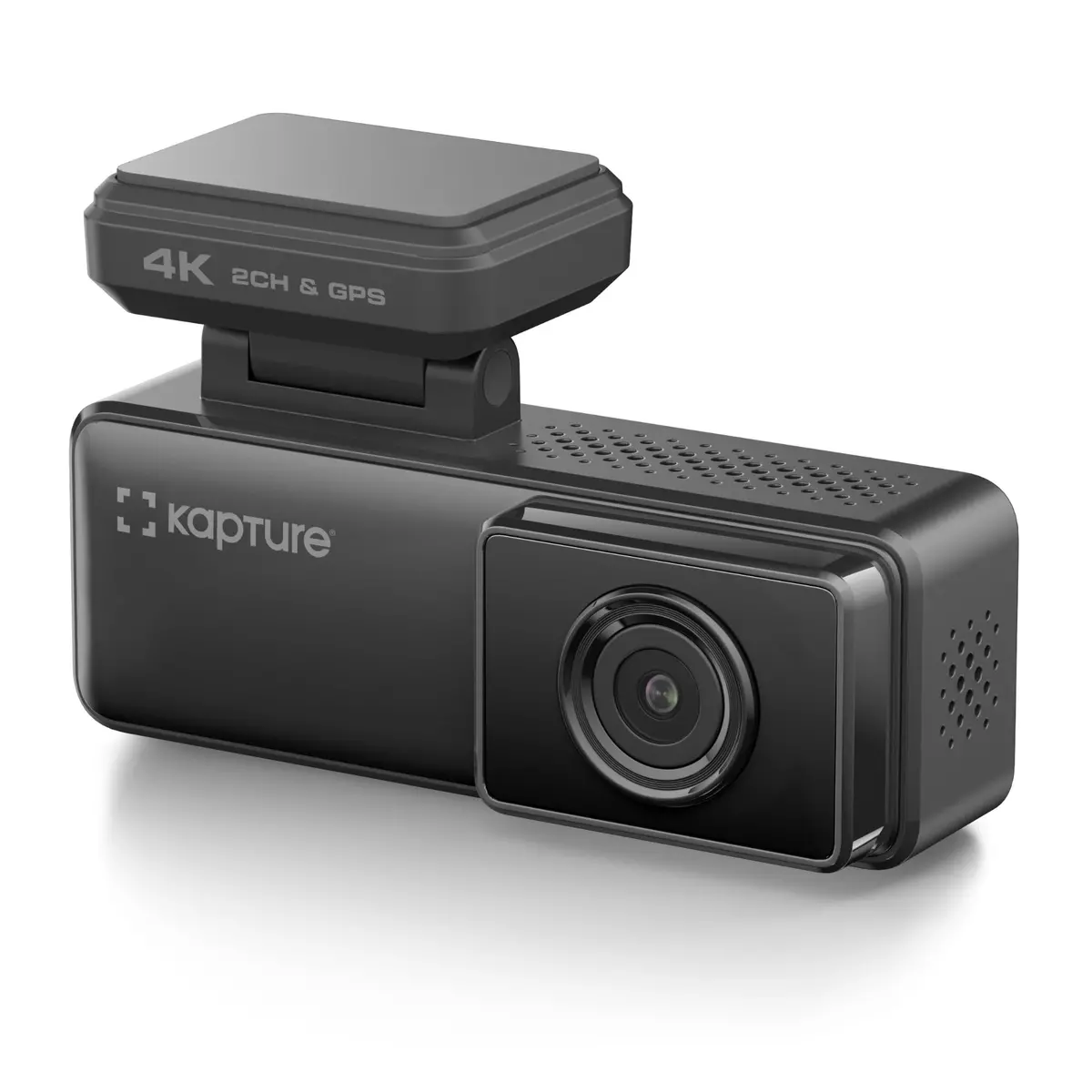 Kapture Kpt-2400 4K Front And Rear Discreet Dashcam With Wi-Fi And Gps 1