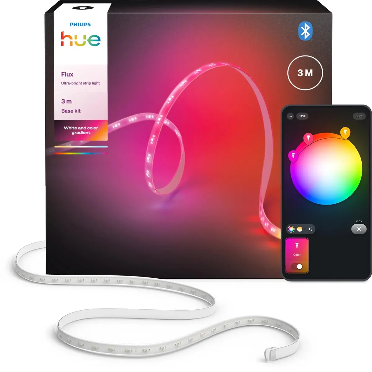 Philips Hue Flux Ultra-Bright Strip Light (3M) 2