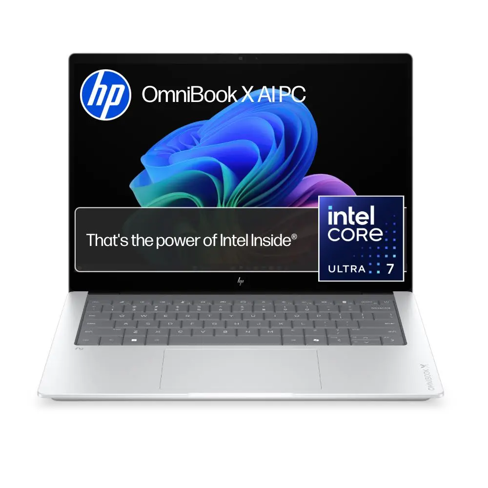 Hp Omnibook X 14" Wuxga Oled Next Gen Ai Pc Laptop (Intel Core Ultra 7 - 356H)[512Gb] 1