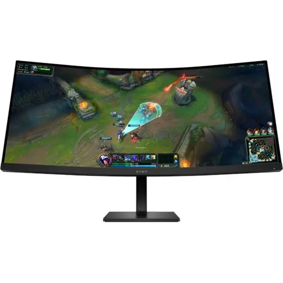 Hp Omen 34C G2 34" Wqhd 180Hz Curved Gaming Monitor 1