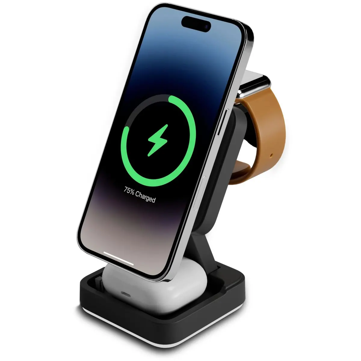 Cygnett Charge And Connect 3-In-1 Wireless Charger With Night Light 1