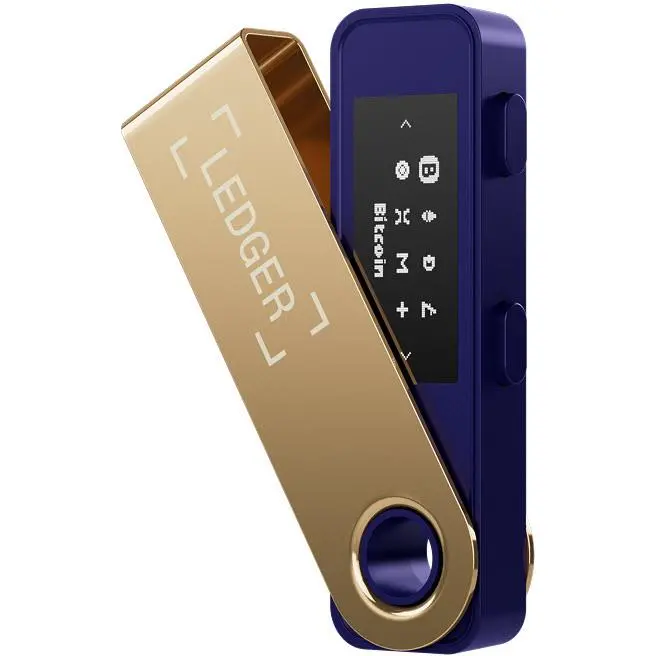 Ledger Nano S Plus Crypto Hardware Wallet (Ferro Fuchisa) 1