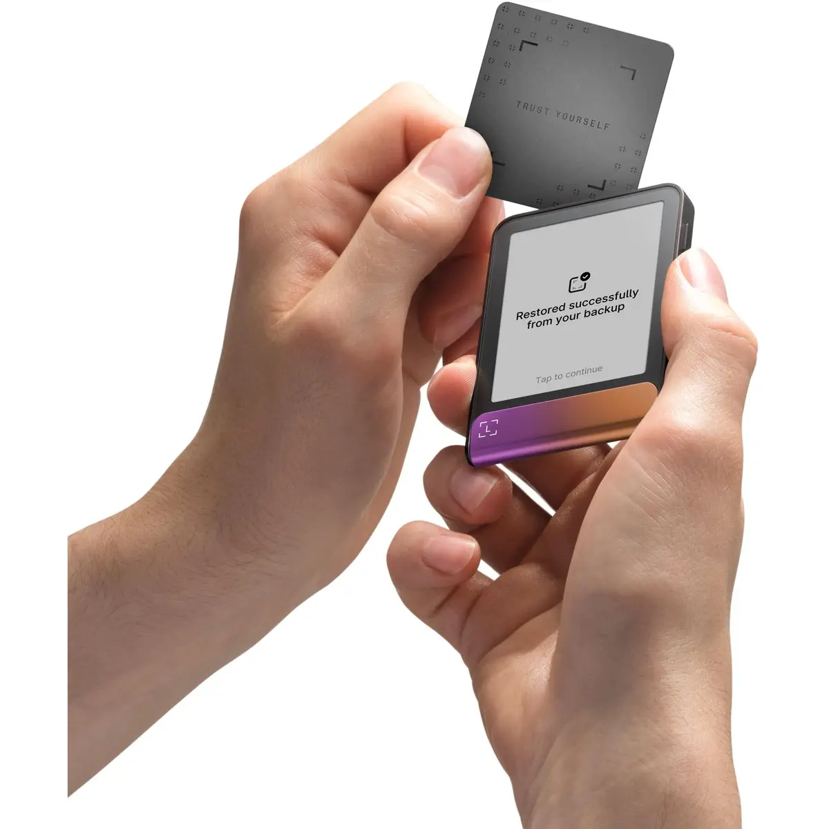 Ledger Flex Crypto Hardware Wallet With Recovery Key (Ferro Fuchsia) 2