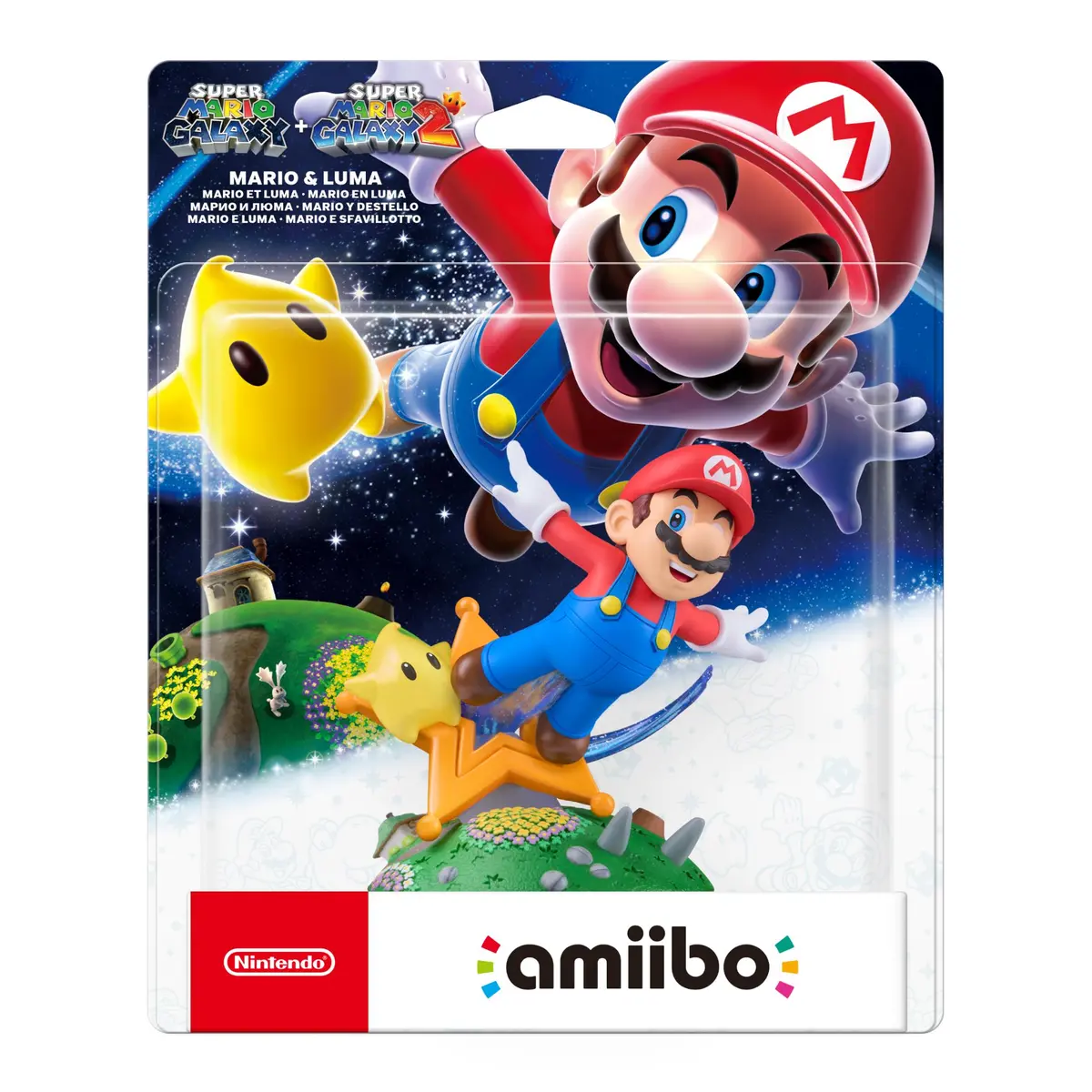 Nintendo Amiibo Super Mario Galaxy + Super Mario Galaxy 2 - Mario & Luma 1